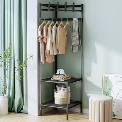 Corner Coat Rack